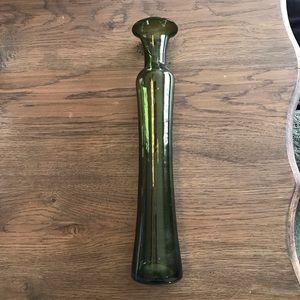 Tall Green Vase